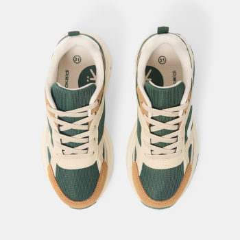 حذاء رياضي للجري باللون الأخضر للأولاد